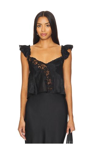 Harmony Lace Tank in Black. - size M (also in S, XL, XS) - Free People - Modalova