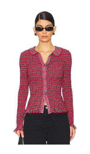 Caught A Feeling Cardi in Red. - size L (also in M, S, XL, XS) - Free People - Modalova