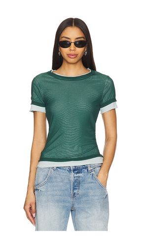 Tasha Tee in Dark Green. - size L (also in M, S, XS) - Free People - Modalova