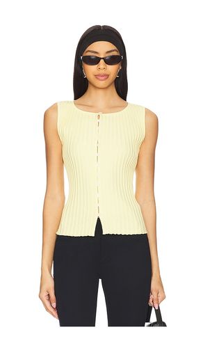 Tilly Vest in Banana Cream in Yellow. - size L (also in M, S, XL, XS) - Free People - Modalova