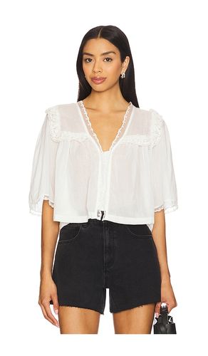 Luna Top in White. - size L (also in M, S, XL, XS) - Free People - Modalova