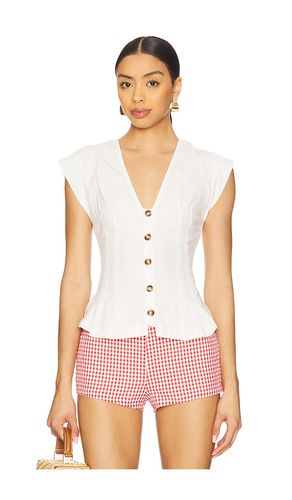 X REVOLVE Dylan Vest in White. - size L (also in M, S, XS) - Free People - Modalova