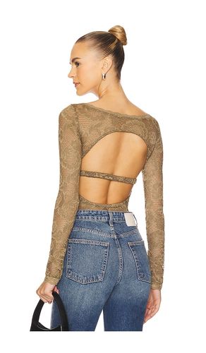 X Intimately FP Perfectly Fine Bodysuit In in Olive. - size L (also in M, S, XL, XS) - Free People - Modalova