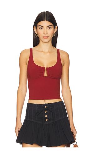 Ahead Of The Curve Cami in Red. - size L (also in M, S, XS) - Free People - Modalova