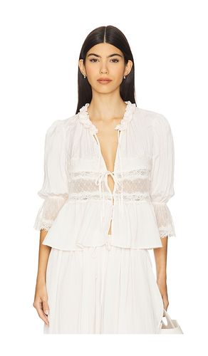 X Intimately FP Forever Young Bed Jacket In in Ivory. - size L (also in M, S, XL, XS) - Free People - Modalova