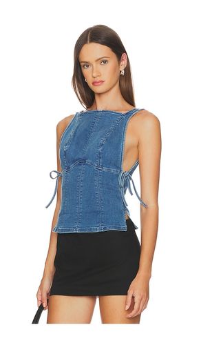 Not My Fault Corset in Blue. - size S (also in M) - Free People - Modalova