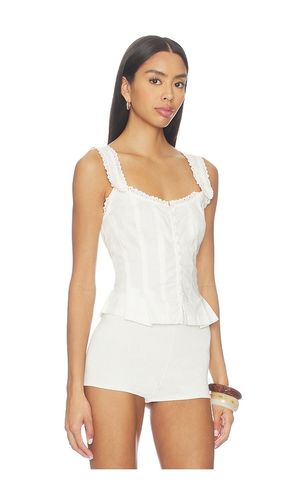 Bridgette Corset Top in Ivory. - size M (also in S, XL) - Free People - Modalova