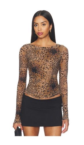 Lilly Printed Long Sleeve Tee in . Size L. Also in M, S, XS - Free People - Modalova