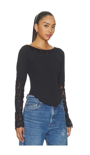 OBERTEIL MIT SPITZENBÜNDCHEN AMBER in . Größe L. Also in M, S, XS - Free People - Modalova