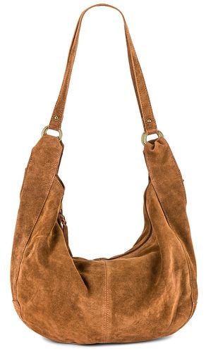 Free People Roma Suede Tote in Tan - Free People - Modalova