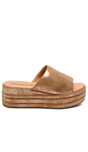 Sandalias de plataforma harbor en color talla 36 en - Rose Gold. Talla 36 (también en 36.5, 37.5 - Free People - Modalova