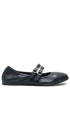 Zapatillas de ballet gemini en color talla 6.5 en - Black. Talla 6.5 (también en 7.5, 8, 8.5, 9) - Free People - Modalova