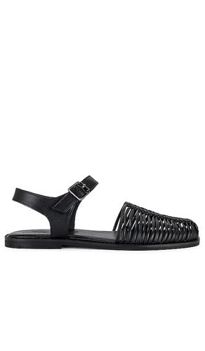 Frankie Fisher Flat in Black. - size 10 (also in 6, 9.5) - Free People - Modalova