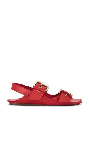 Blossom Buckle Sandal in Red. - size 6 (also in 7, 7.5, 8.5, 9) - Free People - Modalova