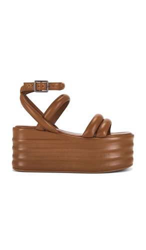Iris Flatform Sandal in Brown. - size 10 (also in 11, 7.5, 8.5) - Free People - Modalova