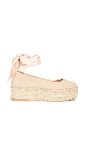 Starboard Wrap Espadrille in Nude. - size 36 (also in 37, 38, 39, 40) - Free People - Modalova