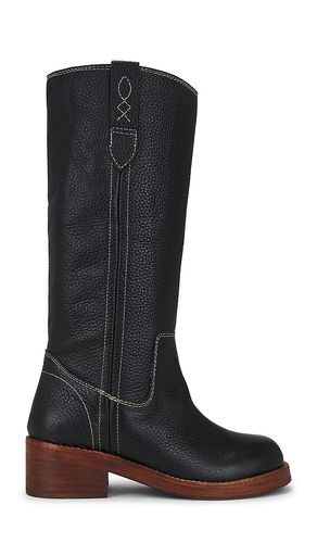 Blaze Pull On Boot in Black. - size 10 (also in 6, 6.5, 7, 8, 8.5, 9, 9.5) - Free People - Modalova