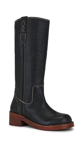 Blaze Pull On Boot in Black. - size 10 (also in 6, 6.5, 7, 8, 8.5, 9, 9.5) - Free People - Modalova