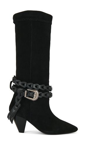 Bridget Belt Slouch Boot in Black. - size 10 (also in 6, 6.5, 7, 7.5, 8, 8.5, 9, 9.5) - Free People - Modalova
