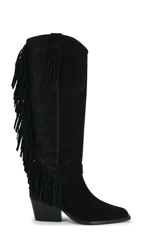 Faith Fringe Western Boot in Black. - size 10 (also in 6, 6.5, 7, 7.5, 8, 8.5, 9) - Free People - Modalova