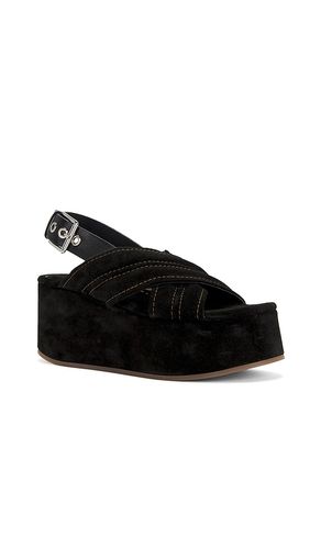 Beach Party Platform Sandal in Black. - size 6.5 (also in 7, 7.5, 8, 8.5, 9, 10, 11) - Free People - Modalova