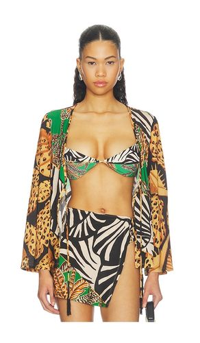 OFFENE BLUSE OPEN FRONT BLOUSE in . Größe L. Also in M, XS - FARM Rio - Modalova