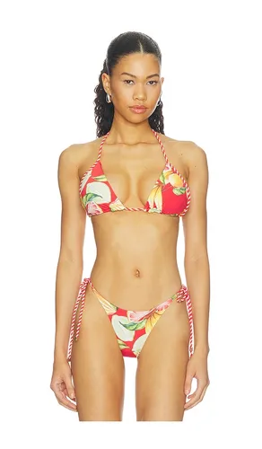 Bikini Top With Rope in Red. - size S (also in M, L) - FARM Rio - Modalova