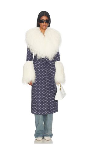 Abrigo largo tamara en color azul marino talla 34/2 (también en 36/4, 38/6) - Françoise - Modalova