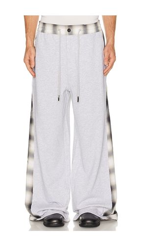 Patched Panel Jersey Trousers in . Size L. Also in M, XL/1X - Feng Chen Wang - Modalova