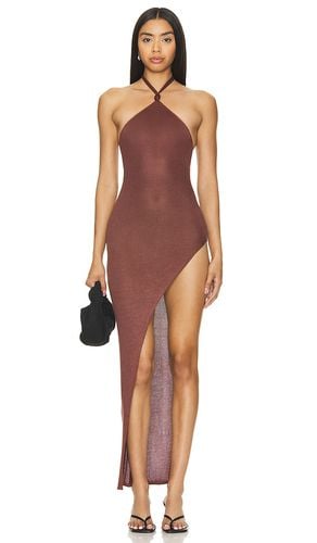 Prisha Dress in Brown. - size L (also in M, S, XL) - Flook The Label - Modalova