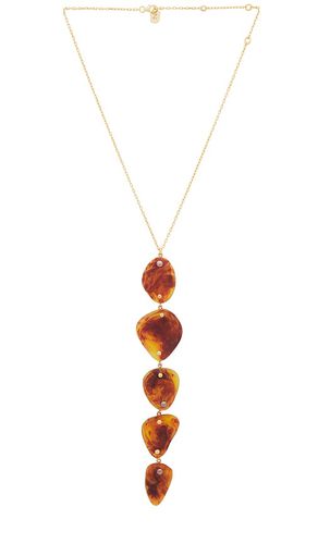 Senso Drop Necklace in Brown - Flook The Label - Modalova