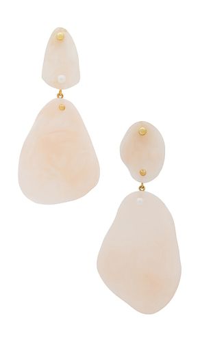 Senso Earrings in Ivory - Flook The Label - Modalova