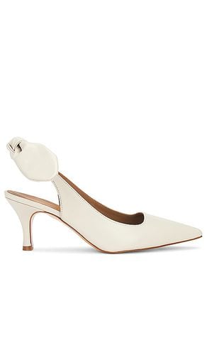 Franchesca Bow Slingback Heel in Cream. - size 35 (also in 37, 38) - Flattered - Modalova