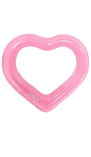Flotador de piscina upcycled heart en color rosado talla all en / - Pink. Talla all - FUNBOY - Modalova