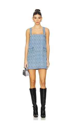 Monogram Denim Pocket Dress in Blue. - size M (also in XS) - GCDS - Modalova
