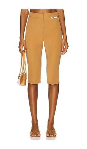 Cupro Tailoring Capri Trousers in Tan. - size 36 (also in 38, 40) - GCDS - Modalova