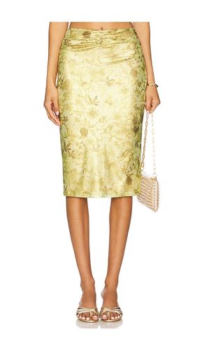 Printed Lame Midi Skirt in . - size M (also in S, XS) - GCDS - Modalova