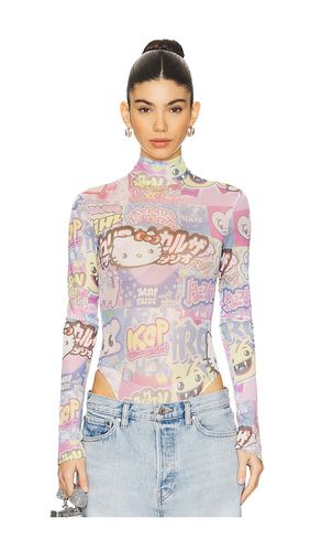 Hello Kitty Tulle Bodysuit in Pink. - size L (also in M, S, XS) - GCDS - Modalova