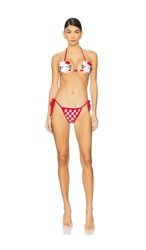 Hello Kitty Crochet Bikini in Red. - size L (also in M, S, XS) - GCDS - Modalova