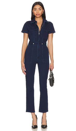 Fit For Success Jumpsuit in Denim-Dark. - size 6 (also in 7) - Good American - Modalova