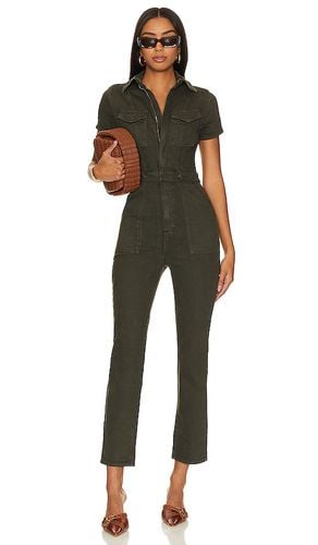 Fit For Success Jumpsuit in Dark Green. - size 5 (also in 6, 8) - Good American - Modalova