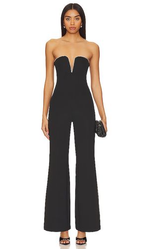 Crystal Scuba Jumpsuit in Black. - size M (also in S, XS) - Good American - Modalova