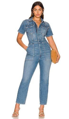 Fit For Success Jumpsuit in Denim-Medium. - size 2X (also in 3X, 4X, 5X, L, M, S, XL, XS) - Good American - Modalova