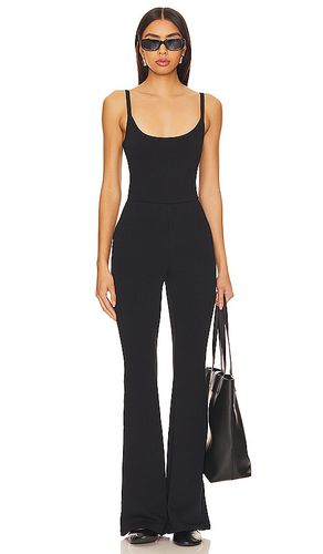 Compression Terry Scoop Jumpsuit in Black. - size L (also in M, XL) - Good American - Modalova