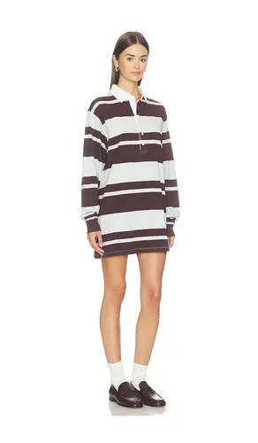 The Knit Rugby Mini Dress in . Size L. Also in M, S - Good American - Modalova