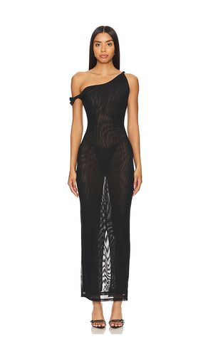 Mesh Twist Maxi Dress in Black. - size 2X (also in 3X, 4X, 5X, L) - Good American - Modalova