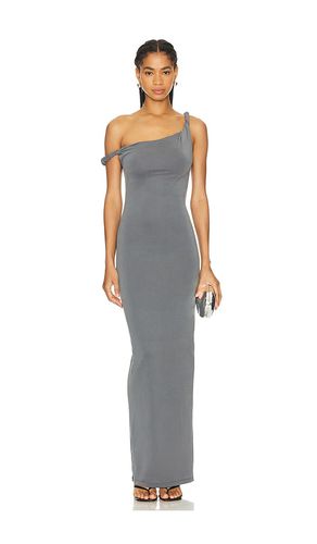 Twist Shoulder Maxi Dress in Grey. - size 3X (also in 4X, 5X) - Good American - Modalova