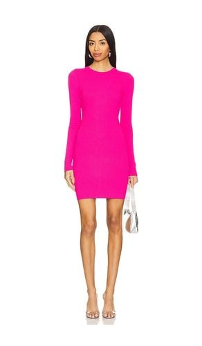 Virgo Rib Mini Dress in Pink. - size 2X (also in 3X, 4X, 5X, L, XL, XS) - Good American - Modalova