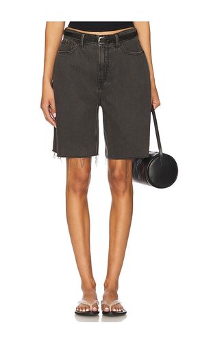Good Extreme Barrel Shorts in Black. - size 0 (also in 00, 10, 12, 14, 16, 18, 2, 20, 22, 24, 4, 6, 8) - Good American - Modalova