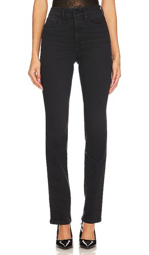 Jean pierna recta good legs en color negro talla 20 en - Black. Talla 20 (también en 22) - Good American - Modalova